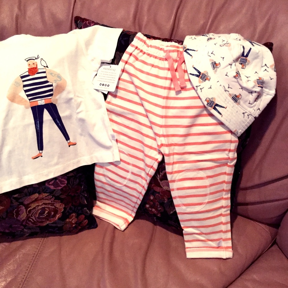 Rosie Pope baby 3 piece outfit
